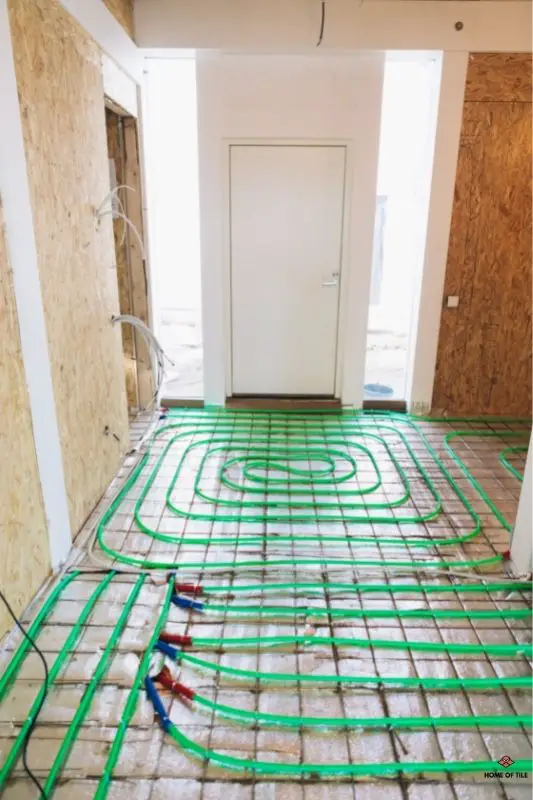 Tiling And Underfloor Heating 8 Things, Can You Tile Over Heated Floor